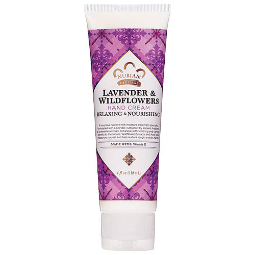 Hand Cream - Lavender & Wildflowers, 4 oz, Nubian Heritage Online Sale