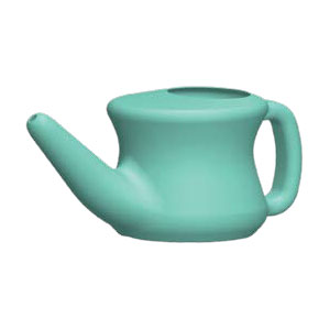 Nasal Cleansing Pot - Plastic Neti Pot Travel Model, Ancient Secrets on Sale