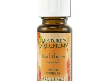 Pure Essential Oil Red Thyme, 0.5 oz, Nature s Alchemy Fashion