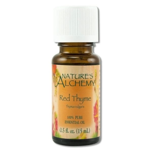 Pure Essential Oil Red Thyme, 0.5 oz, Nature s Alchemy Fashion