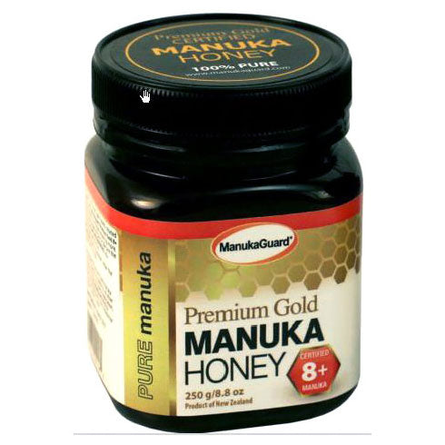 Premium Gold Manuka Honey 8+, 8.8 oz, ManukaGuard For Discount