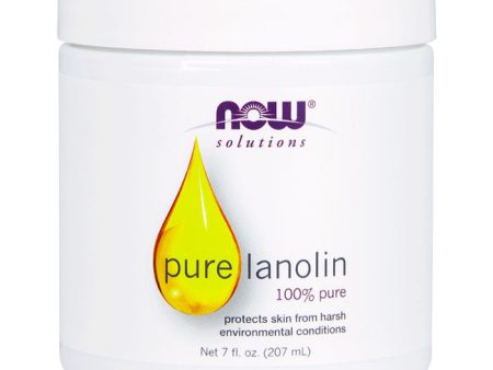 Lanolin Cream 7 oz (Pure Lanolin), NOW Foods Online Sale