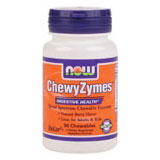 ChewyZymes Chewable Enzymes, 90 Lozenges, NOW Foods Online