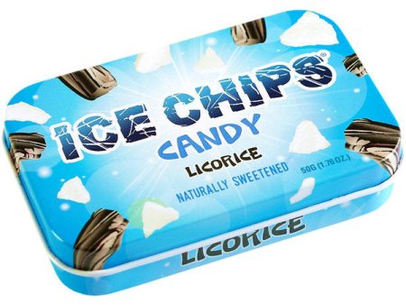 Ice Chips Licorice Xylitol Candy, 1.76 oz (50 g) on Sale