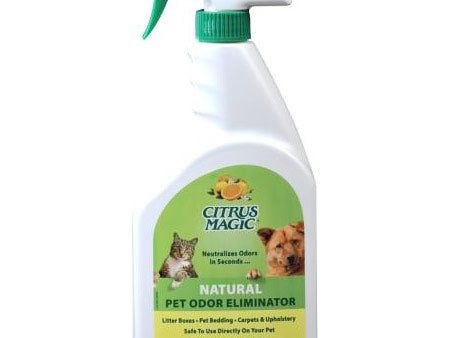 Pet Odor Eliminator Trigger Sprayer, 22 oz, Citrus Magic Sale