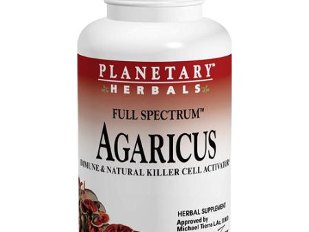 Agaricus Extract Full Spectrum 500 mg Caps, 90 Capsules, Planetary Herbals For Sale