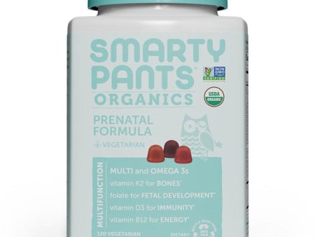 Organic Prenatal Formula, 120 Vegetarian Gummies, SmartyPants Vitamins Online