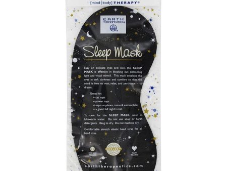 Sleep Mask, Black, 1 Unit, Earth Therapeutics Sale