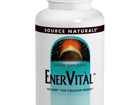 EnerVital, Energy Formula, 30 Tablets, Source Naturals For Sale