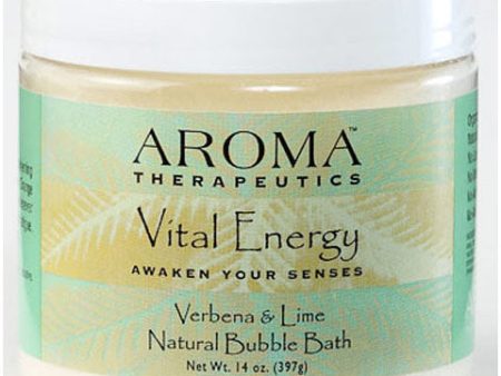 Vital Energy Natural Bubble Bath, 14 oz, Abra Therapeutics Online Sale