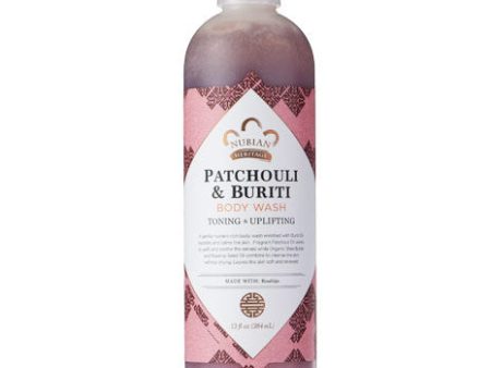 Patchouli & Buriti Body Wash, 13 oz, Nubian Heritage Online now