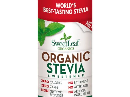 SweetLeaf Organic Stevia Sweetener Powder Shaker, 92 g, Wisdom Natural Brands For Cheap