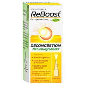 Reboost Decongestion Nasal Spray, 20 ml, MediNatura Online Hot Sale