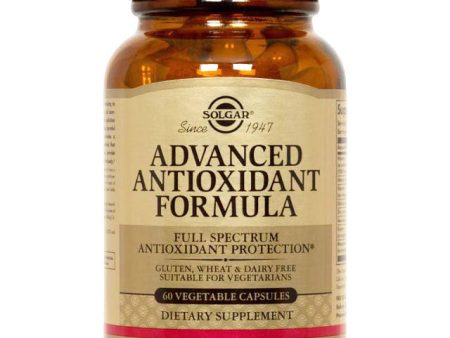 Advanced Antioxidant Formula, 120 Vegetable Capsules, Solgar on Sale