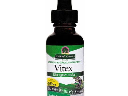 Vitex, Chaste Berry Extract Liquid Alcohol-Free, 1 oz, Nature s Answer Supply