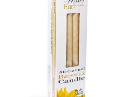 100% Beeswax Hollow Ear Candles, 12 pk, Wally s Natural Products Online now