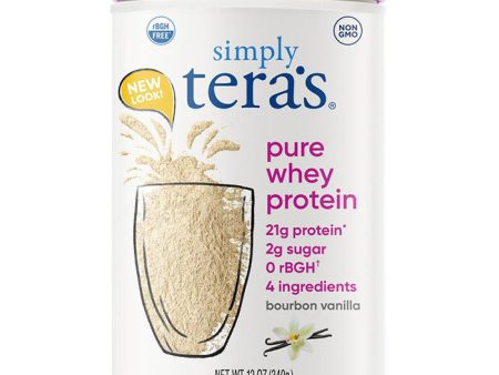 Pure Whey Protein - Bourbon Vanilla, 12 oz, Simply Tera s Fashion