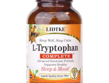 L-Tryptophan Complete, Supports Healthy Sleep & Mood, 60 Vegetarian Capsules, Lidtke Cheap