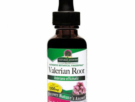 Valerian Root Extract Liquid 1 oz from Nature s Answer Online Sale