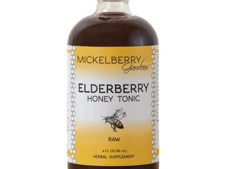 Elderberry Honey Tonic, 4 oz, Mickelberry Gardens For Cheap