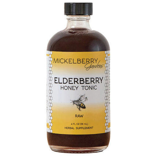 Elderberry Honey Tonic, 4 oz, Mickelberry Gardens For Cheap