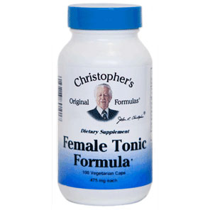 Female Tonic Formula Capsule, 100 Vegicaps, Christopher s Original Formulas Online Sale