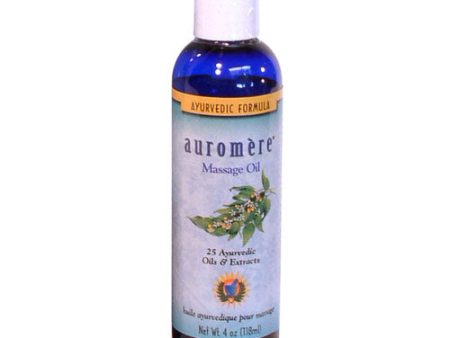 Ayurvedic Massage Oil, 4 oz, Auromere Online now