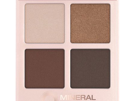 Eye Shadow Refillable Palette - Coffee Break, 0.25 oz, Mineral Fusion Cosmetics For Cheap