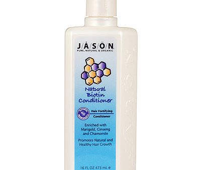 Biotin Conditioner 16 oz, Jason Natural Discount