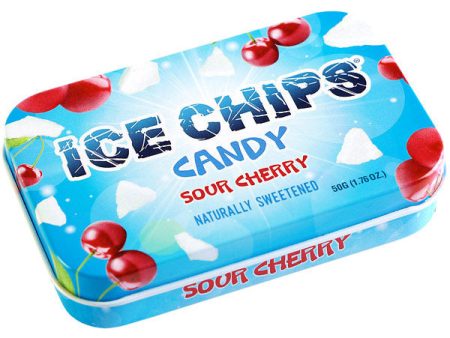 Ice Chips Sour Cherry Xylitol Candy, 1.76 oz (50 g) For Cheap