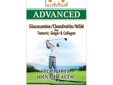 Advanced Glucosamine, Chondroitin & MSM, 90 Tablets, Bio Nutrition Inc. For Sale