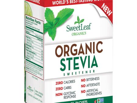 SweetLeaf Organic Stevia Sweetener Packets, 35 ct, Wisdom Natural Brands Online Sale