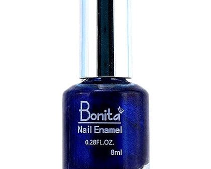 Bonita Petite Nail Enamel - Dark Tiffany, Mini Nail Polish, 0.28 oz (8 ml), Bonita Cosmetics Cheap