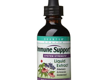 Immune Support Liquid Extract (Echinacea, Elderberry, Goldenseal), 2 oz, Quantum Health Online now