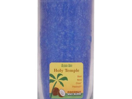 Aloha Jar Coconut Wax Blend Candle with Pure Essential Oils, Holy Temple, 11 oz, Aloha Bay For Discount