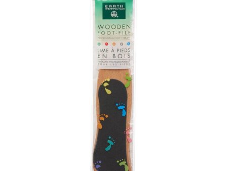 Wooden Foot File from Earth Therapeutics For Cheap