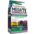 Sambucus Mega Gummies 7X, Chewable Black Elderberry, 30 Gummies, Nature s Answer Hot on Sale