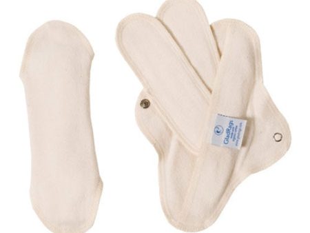 Organic Undyed Day Pads, 1 Pack, GladRags Hot on Sale