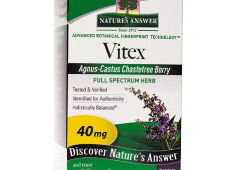 Vitex, Agnus-Castus Chaste Berry, 90 Vegetarian Capsules, Nature s Answer Discount