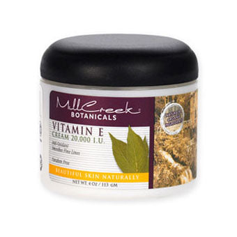 Vitamin E Cream 20,000 IU, 4 oz, Mill Creek Botanicals Online now