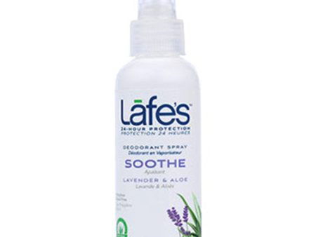 Lafe s Deodorant Spray - Soothe, 4 oz, Natural BodyCare Discount