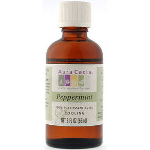 Essential Oil Peppermint (mentha piperita) 2 fl oz from Aura Cacia Supply