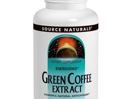 Energizing Green Coffee Extract 500 mg, 60 Tablets, Source Naturals For Discount