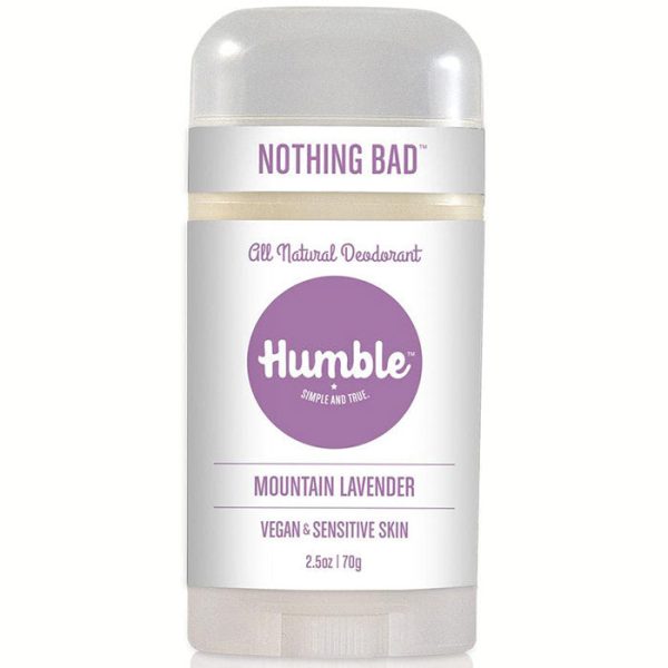 Vegan & Sensitive Skin Formula Natural Deodorant, Mountain Lavender, 2.5 oz, Humble Brands Online Hot Sale