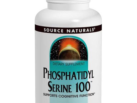 Phosphatidyl Serine 100, 60 Capsules, Source Naturals Fashion