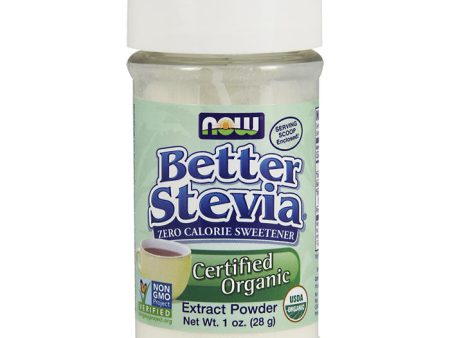 Organic Better Stevia Extract Powder, 4 oz, NOW Foods Discount