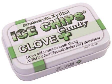 Ice Chips Clove Plus Xylitol Candy, 1.76 oz (50 g) Discount