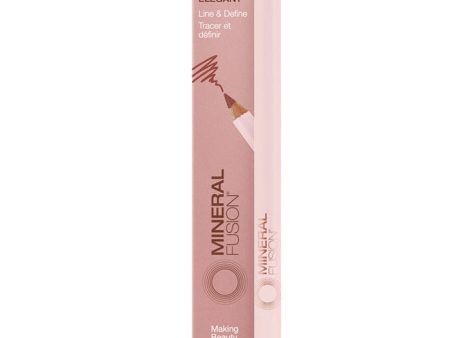 Lip Pencil - Elegant, 0.04 oz, Mineral Fusion Cosmetics Discount