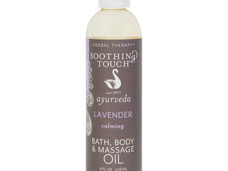 Bath, Body & Massage Oil, Lavender, 8 oz, Soothing Touch For Cheap