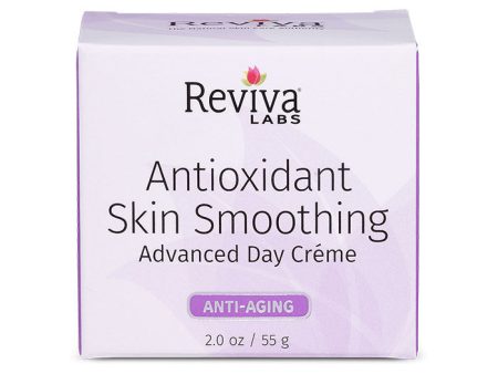 Reviva Labs Antioxidant Skin Smoothing Advanced Day Cream, 2 oz Online now